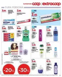 Volantino Extracoop Pagina 25: Dentifricio protezione completa 50+ Biorepair €3,99, Bagnoschiuma Palmolive €1,95