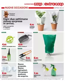 Volantino Extracoop Pagina 27: 3 telai protezione piante €6,90, Forbici da potatura €2,99