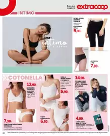 Volantino Extracoop Pagina 36: Reggiseno triangolo in cotone Cotonella €12,90, Maglia mezza manica €6,50
