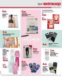 Volantino Extracoop Pagina 37: Slip o brasiliano o slip midi donna jadea color €3,90, Intimo donna sportivo Superga €6,90