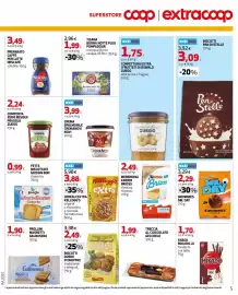 Volantino Extracoop Pagina 5: Tisana Buona Notte Plus Pompadour €1,99, Fette biscottate GrissinBon classiche €0,99