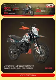 Catálogo Elektra Página 4: Moto Sale €295,00