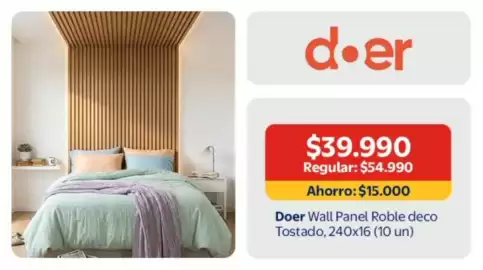 Catálogo Lider Página 19: Wall panel €15.000,00