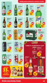 Penny Market leták týden 40 Strana 18: EXCELENT 11 světlý ležák 0,5 l €11,90, Birell Active €18,90