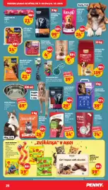 Penny Market leták týden 40 Strana 25: GRANULE PRO KOČKY MICINKA €26,90, PAŠTIKA PRO KOČKY LOUISA €4,90