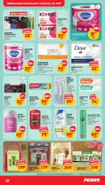 Penny Market leták týden 40 Strana 27: LAK NA VLASY TAFT €89,90, ŠAMPON HEAD & SHOULDERS €89,90