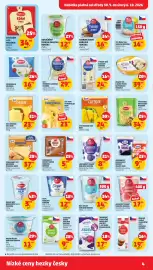 Penny Market leták týden 40 Strana 4: Sýr Edam 45% Milkeria bloček €34,90, Strouhaný sýr Emmental Milkeria/Boni €37,90