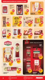 Penny Market leták týden 40 Strana 9: VÍDEŇSKÉ PÁRKY ŘEZNÍKŮV TALÍŘ €59,90, DRŮBEŽÍ PÁRKY €49,90