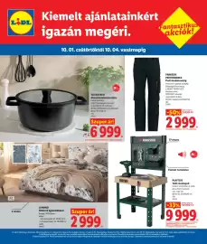 Lidl akciós újság Oldal 4: Parkside Performance Profi munkásnadrág €2.999,00, LIVARNO €2.999,00
