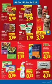 Lidl Flugblatt woche 40 Seite 11: Tante Mitzi's Punschroulade €4,29, Nautica Räucherlachs €4,69
