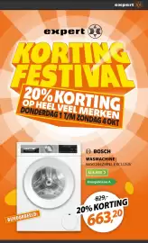 Expert folder week 40 Pagina 10: Bosch wasmachine WGG244ZMNL exclusiv €663,20