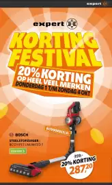 Expert folder week 40 Pagina 14: Bosch Steelstofzuiger €287,20