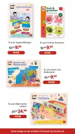 Bruna folder Pagina 25: Ik Leer Mijn Eerste Letters €24,99, Ik Leer Tegenstellingen €9,99