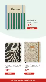 Bruna folder Pagina 47: Atelier 44 Notitieboek B5 Dream €9,99, Atelier 44 Notitieboek B5 Dots €9,99