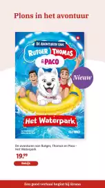 Bruna folder Pagina 6: De avonturen van Rutger, Thomas en Paco - Het Waterpark €19,99