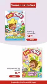 Bruna folder Pagina 7: Jamie Smart Sam & Sjeffie Het geheim van het gebakje! €14,99