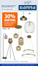 GAMMA folder week 40 Pagina 1: Alle verlichting en Philips LED lichtbronnen