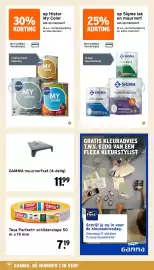 GAMMA folder week 40 Pagina 12: GAMMA muurverfset €11,99, Tesa Perfect+ schilderstape €7,19