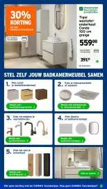GAMMA folder week 40 Pagina 28: Tiger wastafel-onderkast Condogreige €391,30