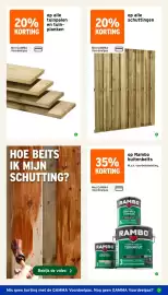 GAMMA folder week 40 Pagina 34: Rambo pantserbeits tuinhout, Gamma tuinpalen en tuinplanken