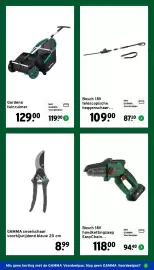 GAMMA folder week 40 Pagina 39: Gardena tuinruimer €119,00, GAMMA snoeischaar €8,99