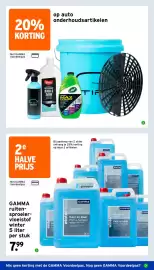 GAMMA folder week 40 Pagina 40: Op auto onderhoudsartikelen, Gamma ruiten-sproeier-vloeistof winter €7,99