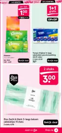 Etos folder week 40 Pagina 62: Etos Zacht & Sterk 3-laags balsem zakdoekjes €3,00, Kleenex m.u.v. maxi pakken €1,00