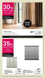 Karwei folder week 40 Pagina 12: Gordijn op maat €11,89, Karwei houten jaloezie €46,87