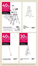 Karwei folder week 40 Pagina 33: Altrex double decker €97,20, Altrex vouwladder varitrex plus 4x3 treden €189,00