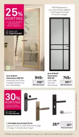 Karwei folder week 40 Pagina 42: Novidade deurkrukset Porto €20,29, Arne & Bodil binnendeur ABE100 €636,75