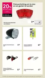 Karwei folder week 40 Pagina 47: Dresco Verlichtingsset Frog €4,09, Handson led achterlicht met reflector €5,67