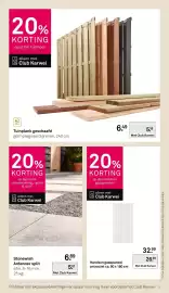 Karwei folder week 40 Pagina 55: Tuinplank geschaafd €5,19, Stonewish Ardenner split €5,51