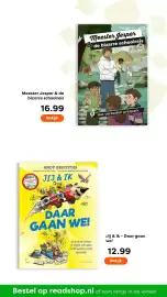 The Read Shop folder Pagina 15: Jij & ik - Daar gaan we! €12,99, Meester Jesper & de bizarre schoolreis €16,99