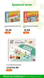 The Read Shop folder Pagina 24: Electro Basisschool Groep 3 & 4 €16,99, Ik Leer Mijn Eerste Woorden €24,99