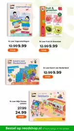 The Read Shop folder Pagina 25: Ik Leer Mijn Eerste Letters €24,99, Ik Leer Tegenstellingen €9,99