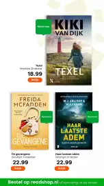 The Read Shop folder Pagina 28: M.J. Arlidge & Alex Khan Haar laatste adem €22,99, McFadden de gevangene €22,99