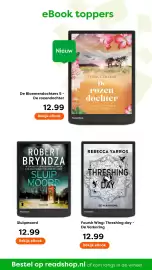 The Read Shop folder Pagina 37: Robert Bryndza Sluipmoord €12,99, Fourth Wing: Threshing day - De Verkoring €12,99