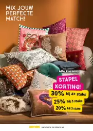 Xenos folder week 40 Pagina 2: MIX JOUW PERFECTE MATCH! 茶 Alle kussens STAPEL KORTING! 30% bij 4+ stuks 25% bij 3 stuks 20%