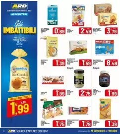 Volantino Ard Discount Pagina 10: Crema al pistacchio TodaVida €2,75, Cracker! Classic Gullón €1,39
