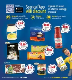 Volantino Ard Discount Pagina 15: Boni Napolitan wafers €0,69, Pomodorissimo la Passata Santa Rosa €0,89