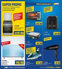 Volantino Ard Discount Pagina 18: Forno elettrico Houstyle €69,90, Bistecchiera Houstyle €34,90