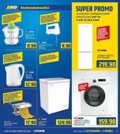 Volantino Ard Discount Pagina 19: Sbattitore con fruste Houstyle €9,90, Bollitore Houstyle €12,90