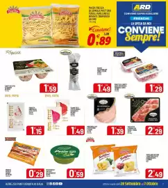 Volantino Ard Discount Pagina 7: Pasta fresca di semola Past'Oro €0,89, Salame Fatti a Fette Milano €1,49