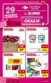 Carrefour Market gazetka tydzień 40 Strona 1: Jabłka €2,99, Serek twarogowy puszysty ALMETTE €1,00