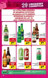Carrefour Market gazetka tydzień 40 Strona 8: Piwo Carlsberg Pilsner Bezalkoholowe €4,49