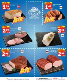 Topaz gazetka tydzień 40 Strona 11: Kiełbasa śląska Gobarto €1,49, Pierś gotowana z kurczaka Tarczyński €2,49