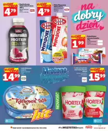 Topaz gazetka tydzień 40 Strona 17: Napój mleczny Müllermilch Protein o smaku malinowym Müller €4,49