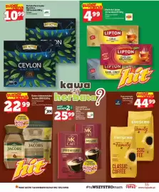 Topaz gazetka tydzień 40 Strona 35: Herbata Lipton English Breakfast €4,99, Kawa mielona MK Cafe Premium €25,99