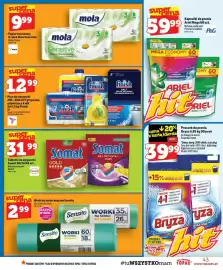 Topaz gazetka tydzień 40 Strona 43: Papier toaletowy 8-pak Mola Sensitive €9,99