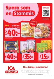 ICA Kvantum reklamblad vecka 40 Sida 10: Kanelbullar, Vaniljbullar, Medlemspris, Mandelmassa, Medlemspris